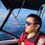 MAHI Fishing Sunglasses - Dark Gun Blue Mirror